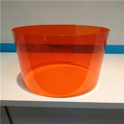 Necaurspīdīga balta svecītes PVC/PE laminēta apelsīna PVCPE filma